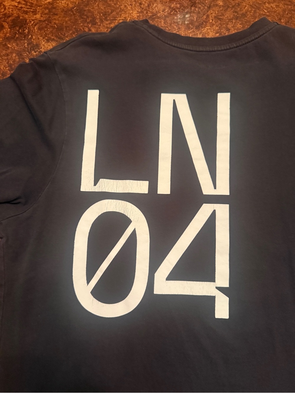 Black Men's McLaren Short Sleeve Graphic Tee with LN-04 Print